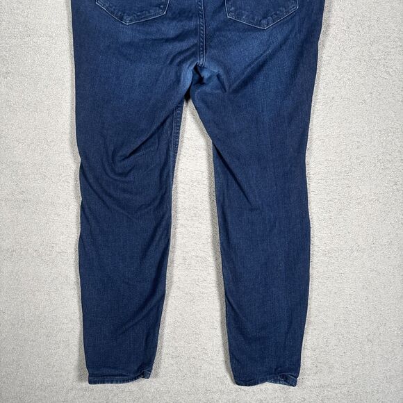 Old Navy Jeans Women’s Plus Size 20 Mid Rise Rockstar Super Skinny Dark Wash - Picture 11 of 11